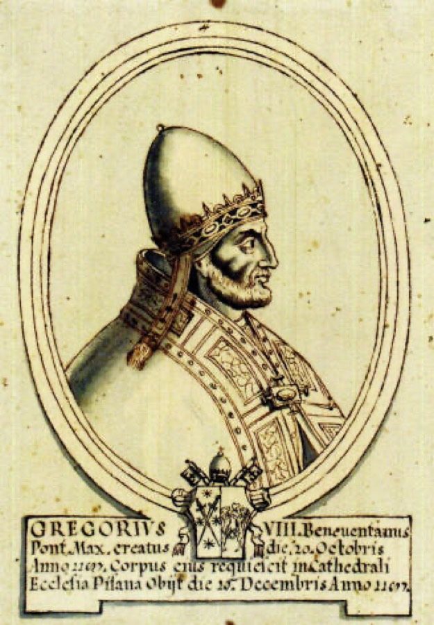 Ritratto di papa Gregorio VIII